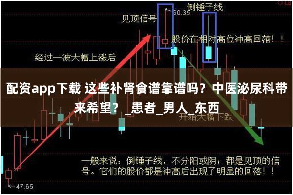 配资app下载 这些补肾食谱靠谱吗？中医泌尿科带来希望？_患者_男人_东西